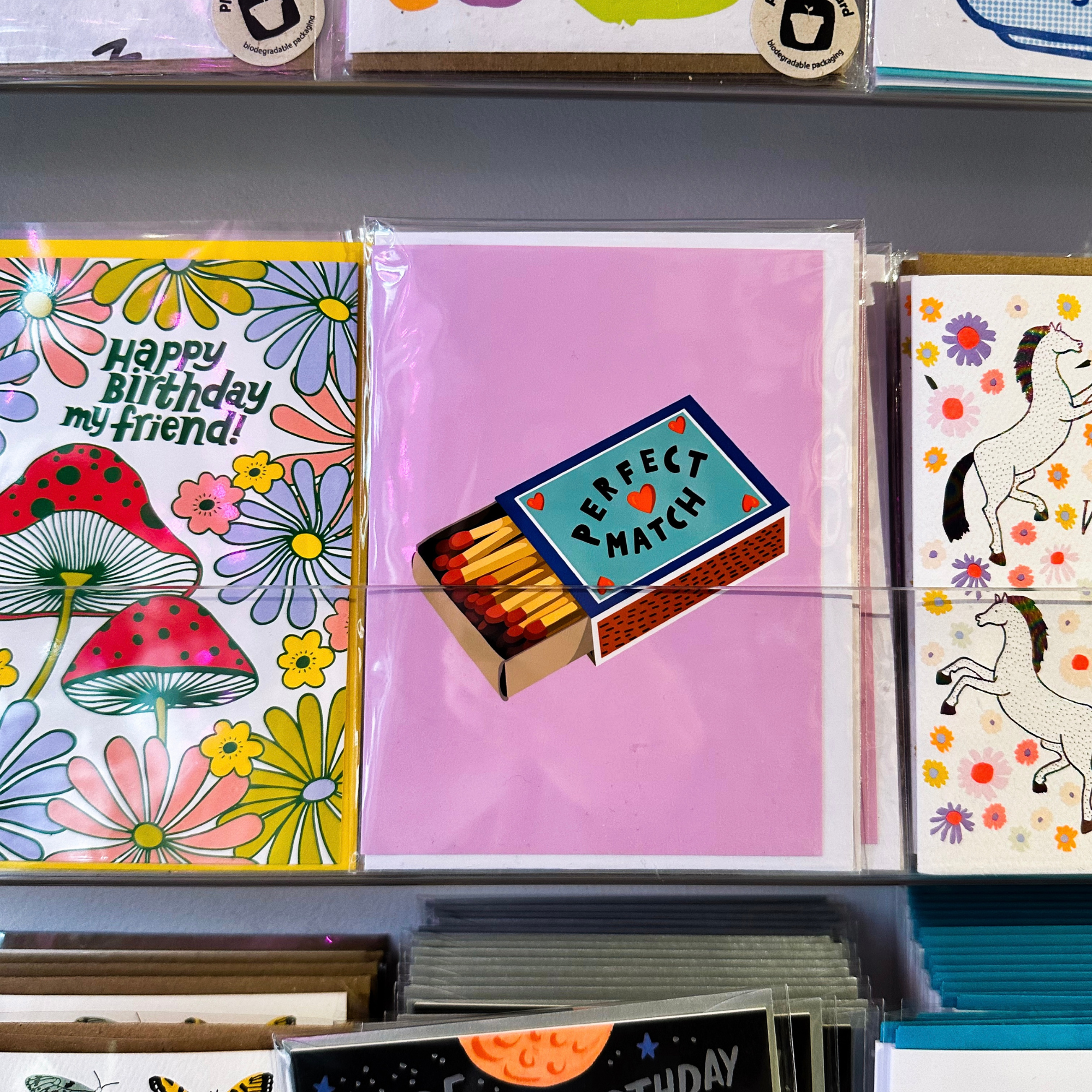 Perfect Match Greeting Card
