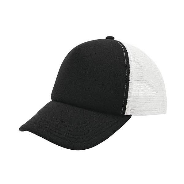 Mega Cap 6801C Summer Trucker Cap: WT-SKY-SKY