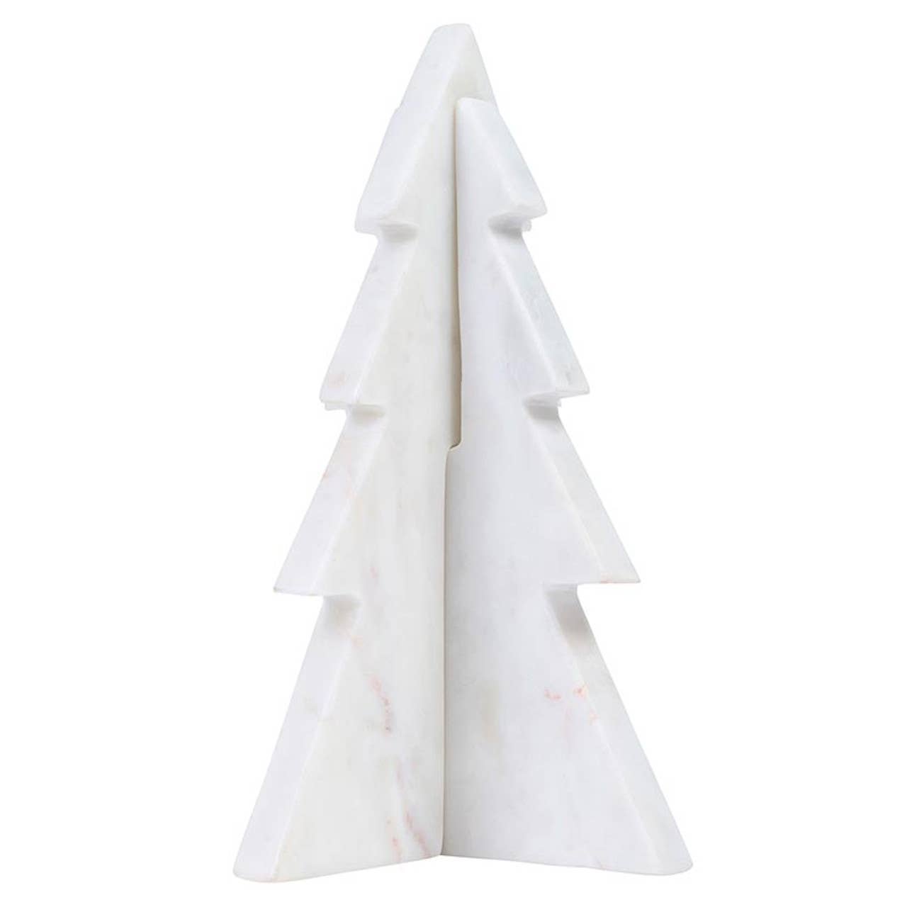 9" Marble Interlock Tree: Spot Clean Only / Marble