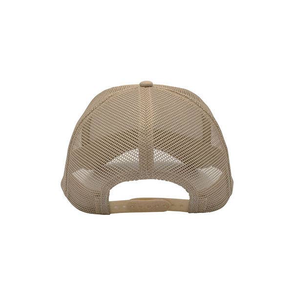 Mega Cap 6801C Summer Trucker Cap: WT-SKY-SKY