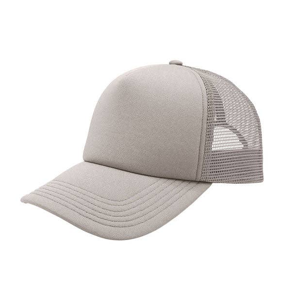 Mega Cap 6801C Summer Trucker Cap: WT-SKY-SKY