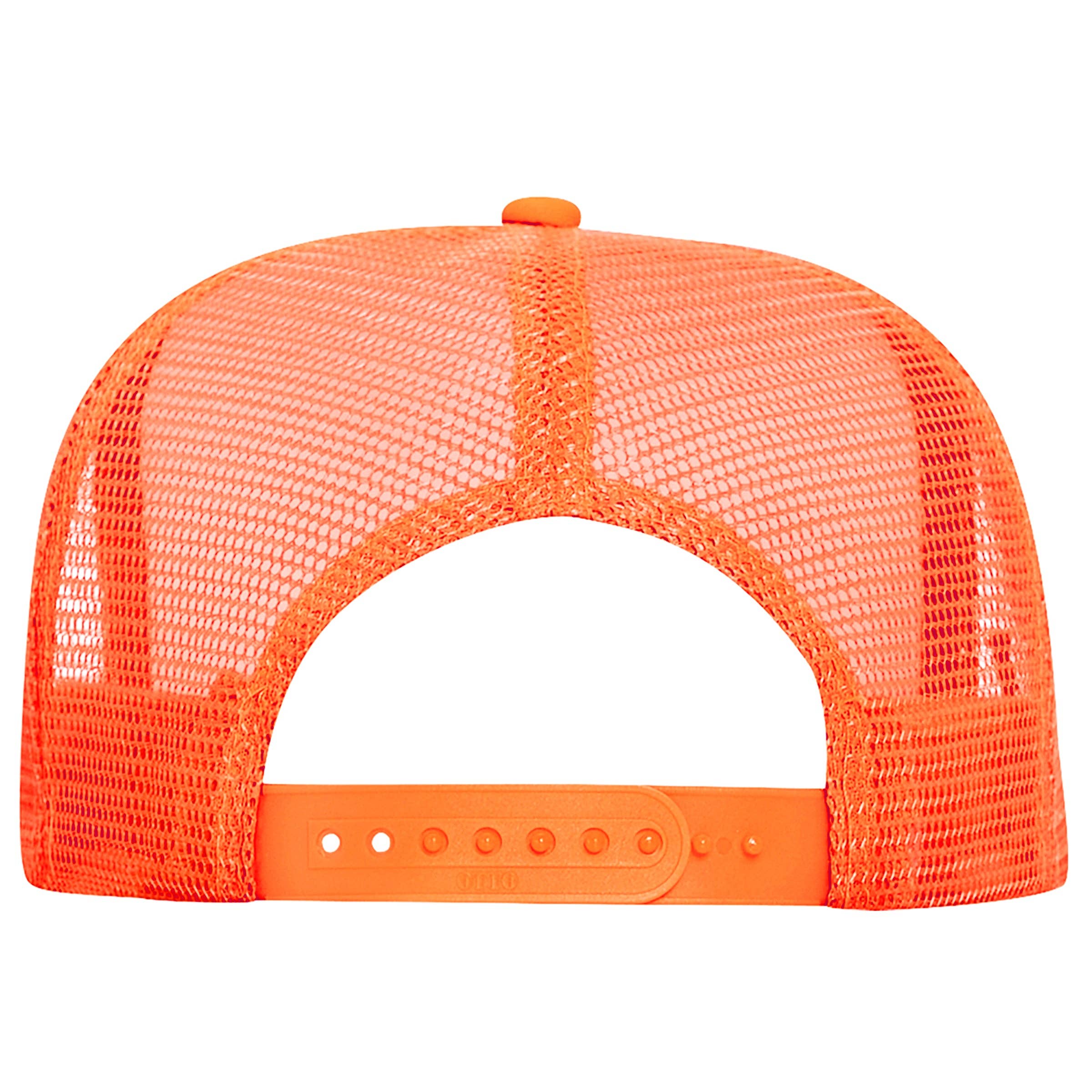 Otto 5-Panel High Crown Foam Trucker Hats, Mesh Back Cap - 39-165: 003M - Blk/Gld