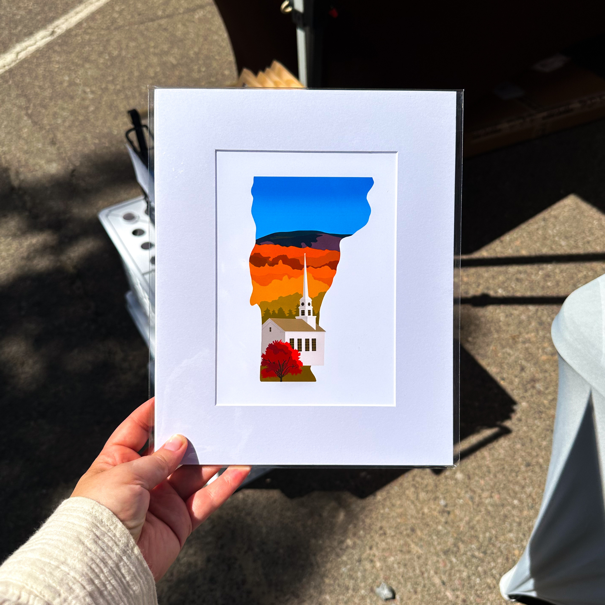 Vermont Fall Art Print