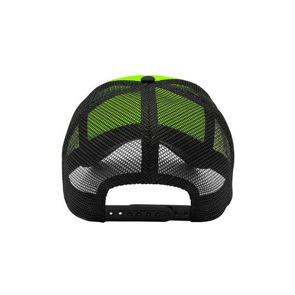 Mega Cap 6801C Summer Trucker Cap: WT-SKY-SKY