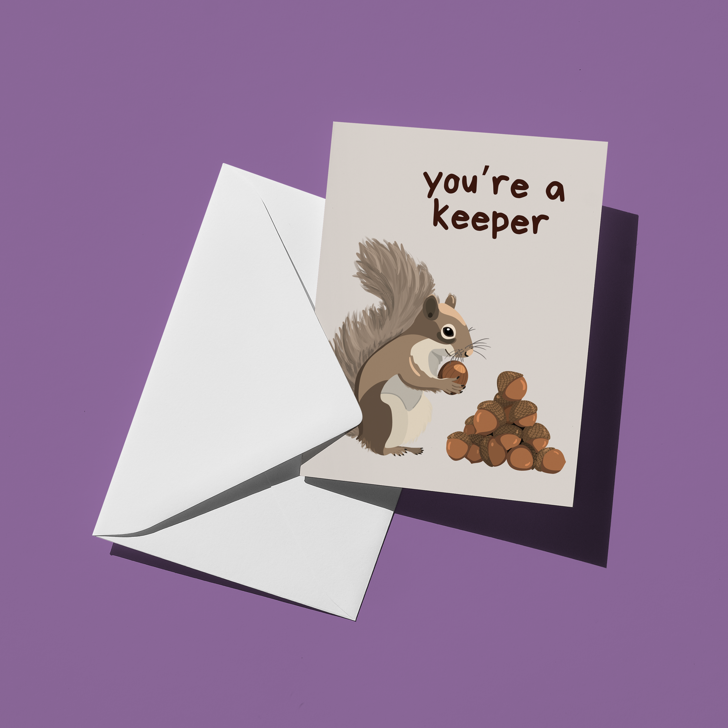 You're A Keeper Greeting Card