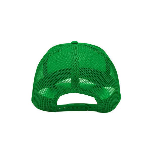 Mega Cap 6801C Summer Trucker Cap: WT-SKY-SKY