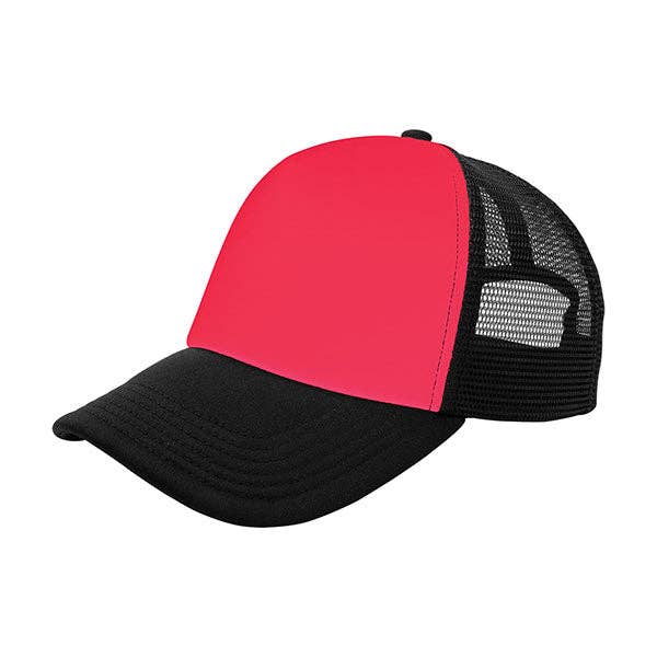 Mega Cap 6801C Summer Trucker Cap: WT-SKY-SKY