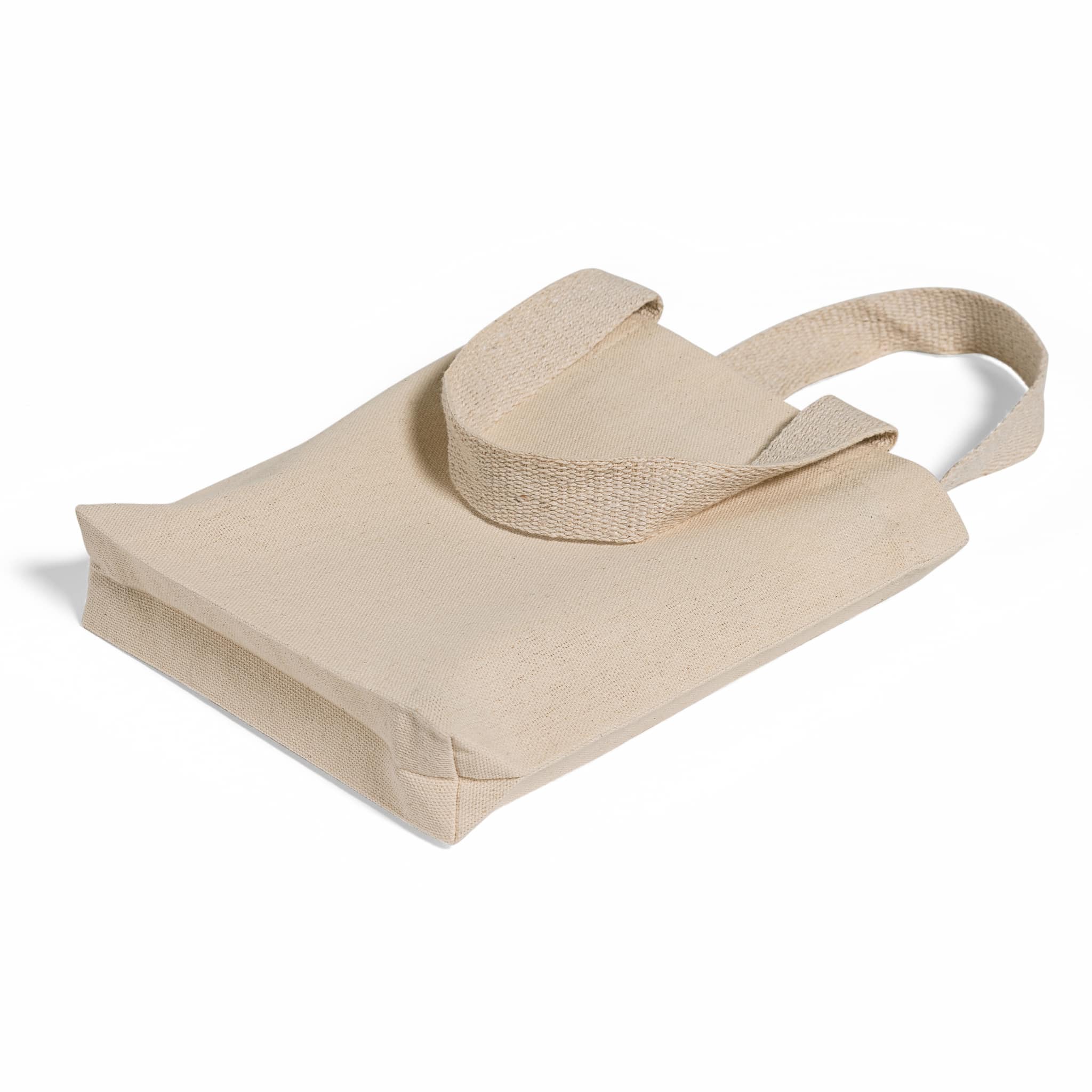 TBF Mini 8" Canvas Tote - TC208: Natural