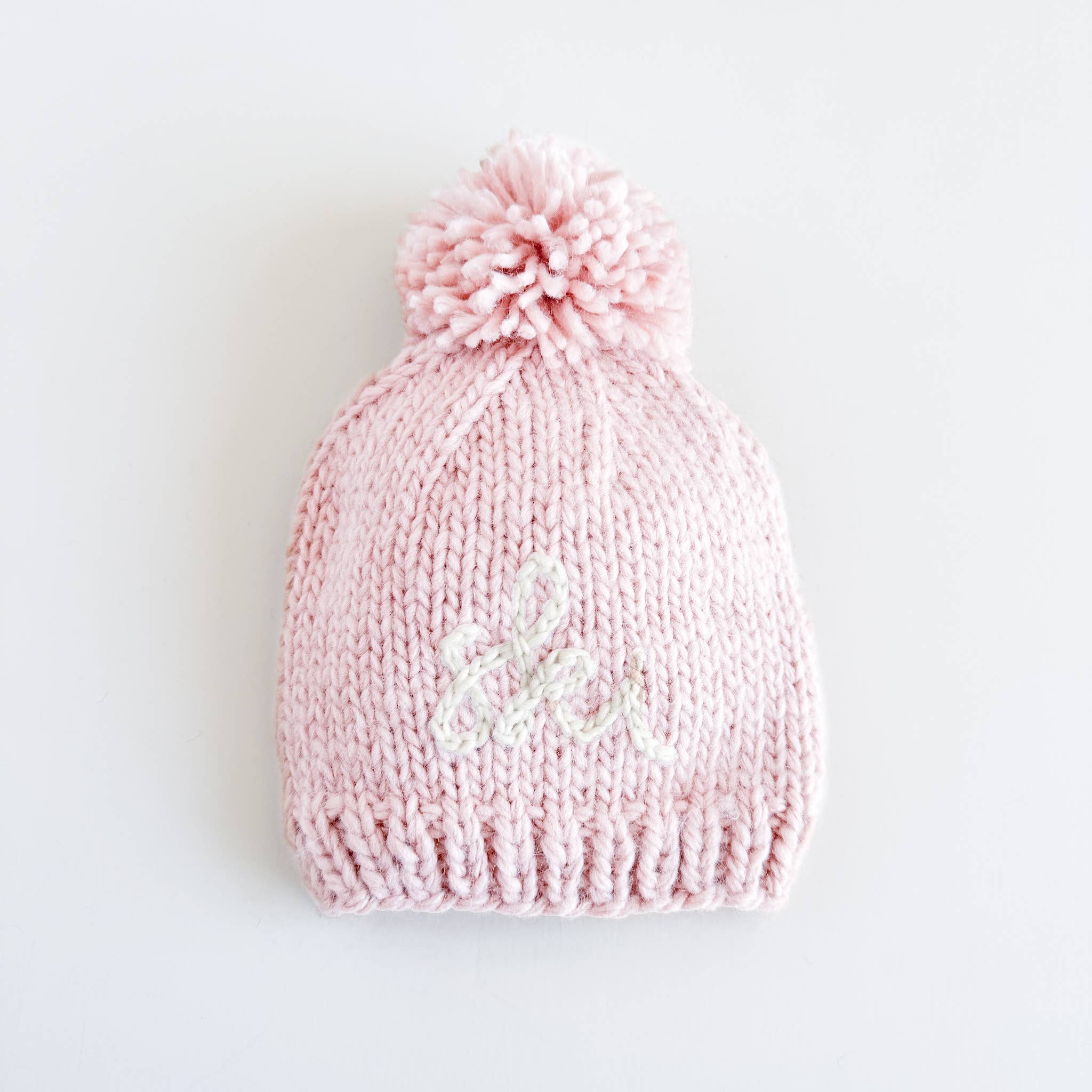 Ski Hat Knit Pink Pom Beanie Baby Kids Winter Snow: M; 2-5Y
