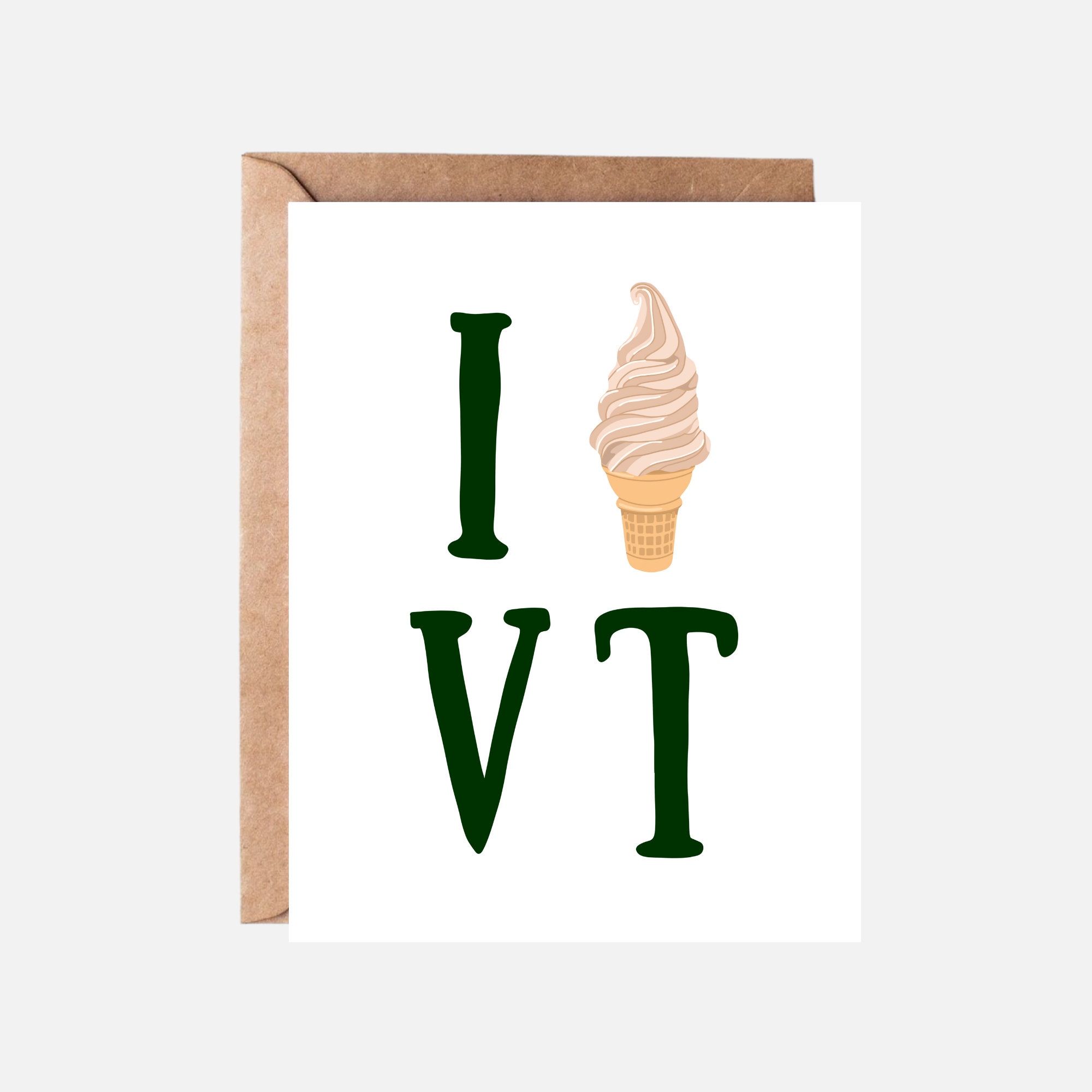 Vermont Creemee Greeting Card