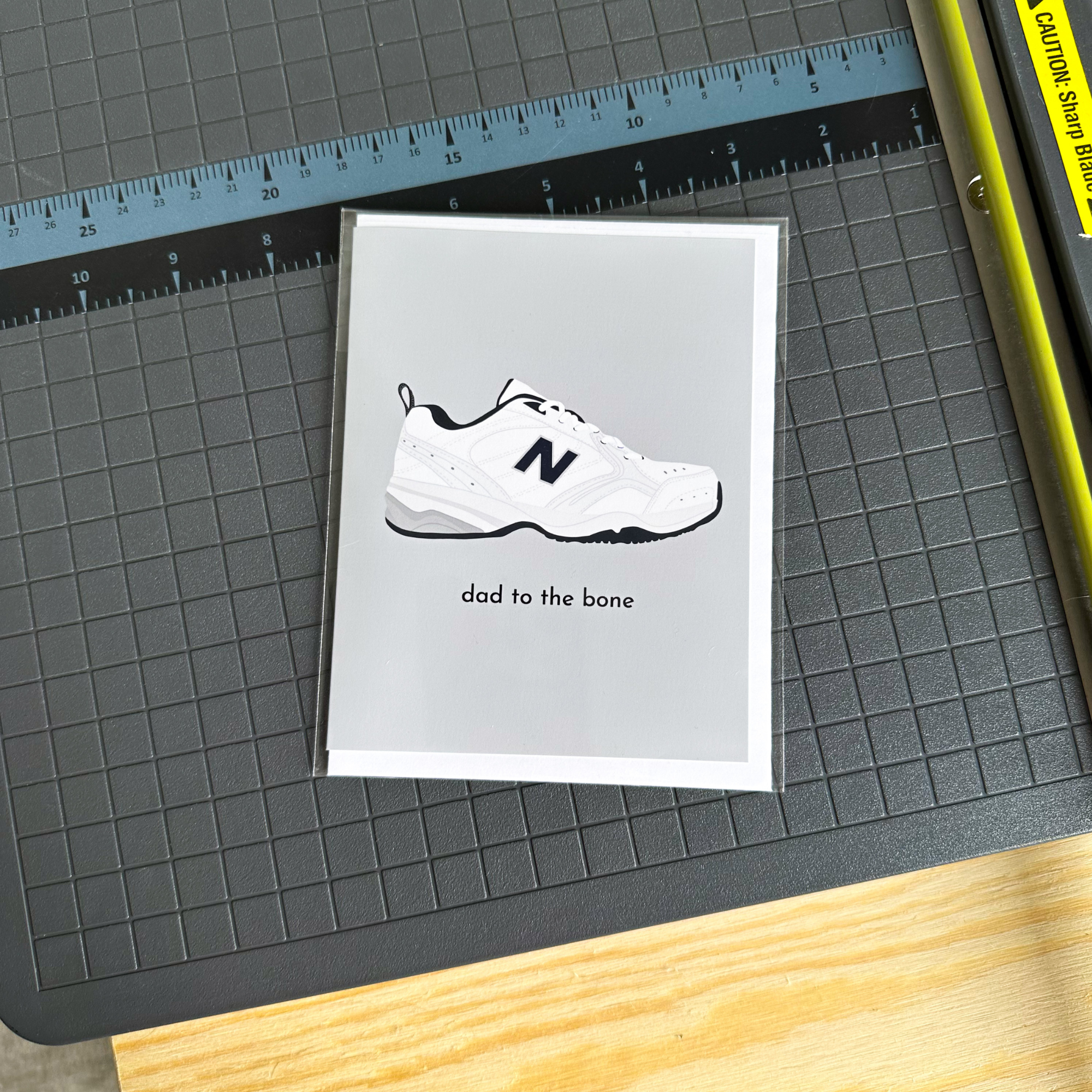 Dad to the Bone Greeting Card | Father's Day Card