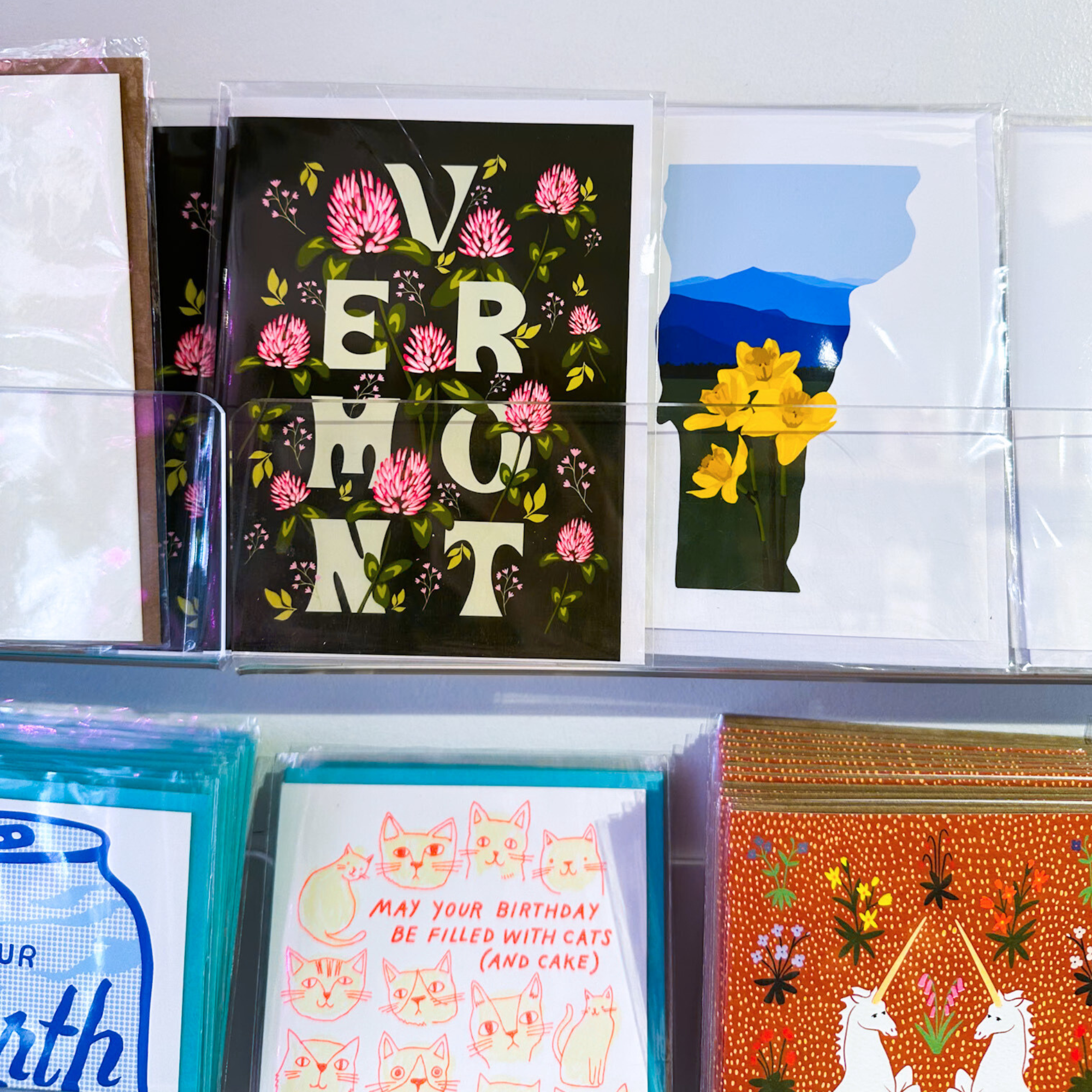 Vermont Clover Greeting Card
