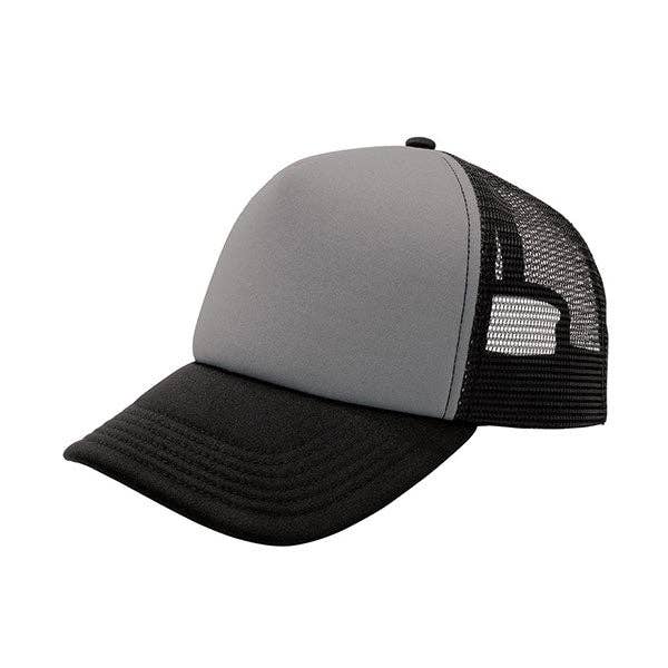 Mega Cap 6801C Summer Trucker Cap: WT-SKY-SKY