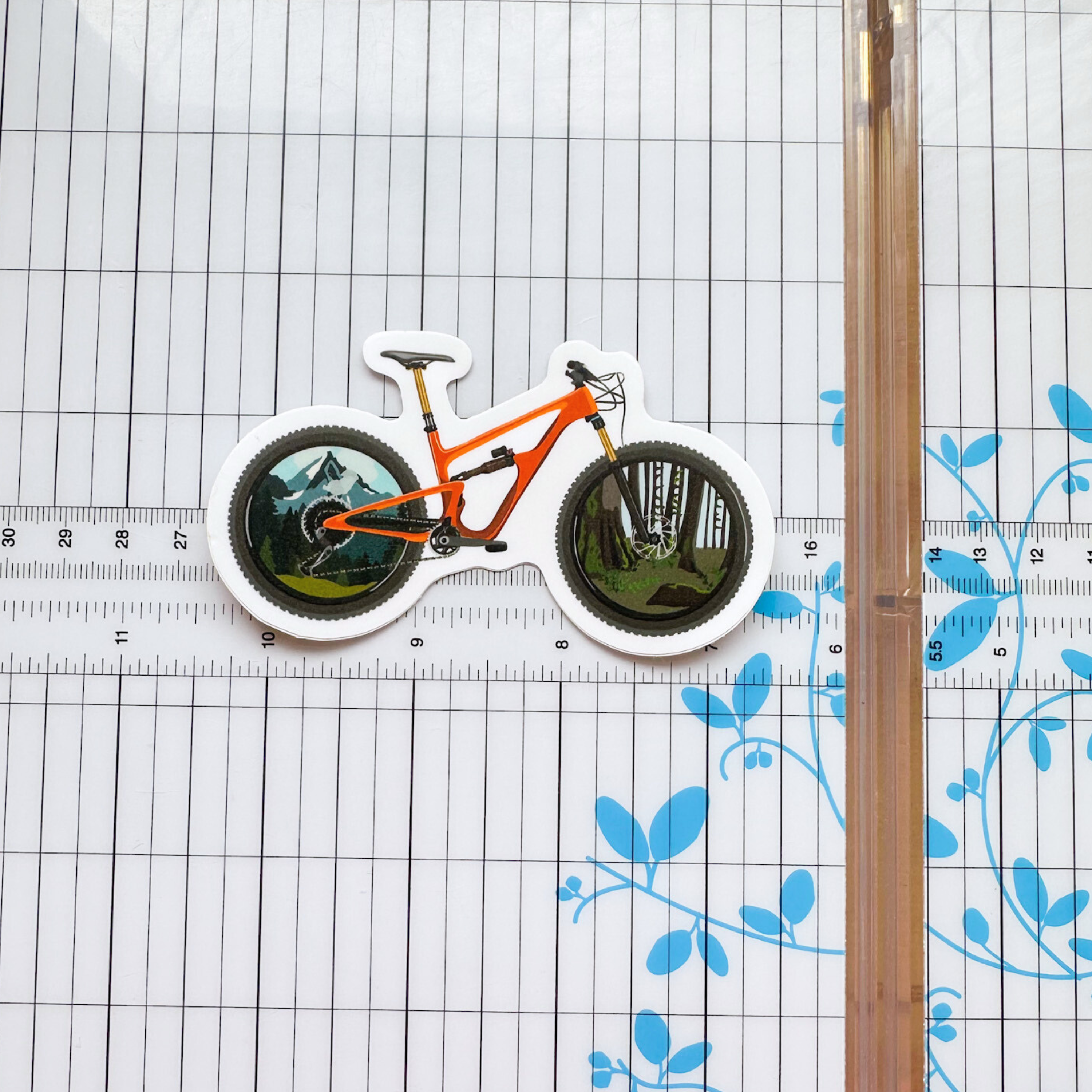 Mountain Bike Sticker