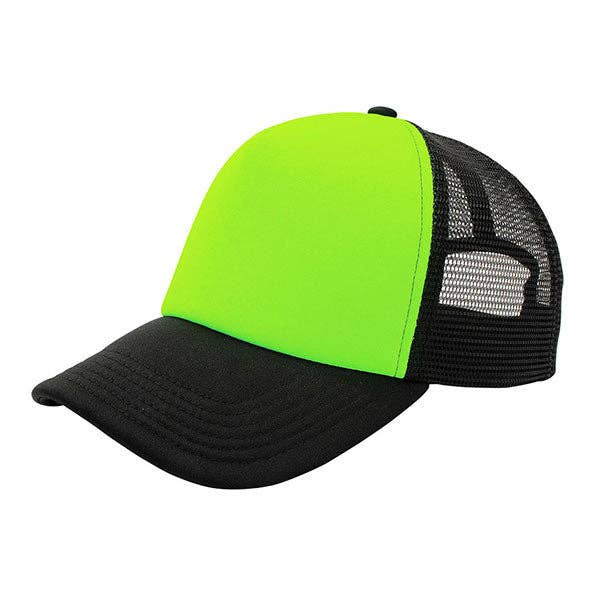 Mega Cap 6801C Summer Trucker Cap: WT-SKY-SKY