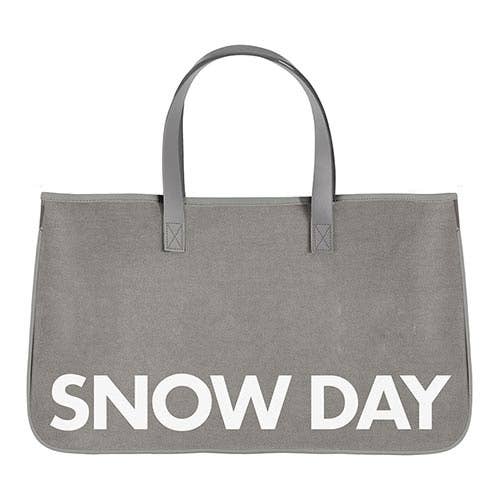 Face To Face Canvas Tote - Snow Day