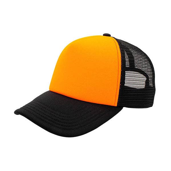 Mega Cap 6801C Summer Trucker Cap: WT-SKY-SKY