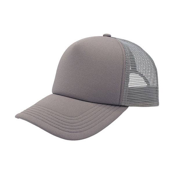 Mega Cap 6801C Summer Trucker Cap: WT-SKY-SKY
