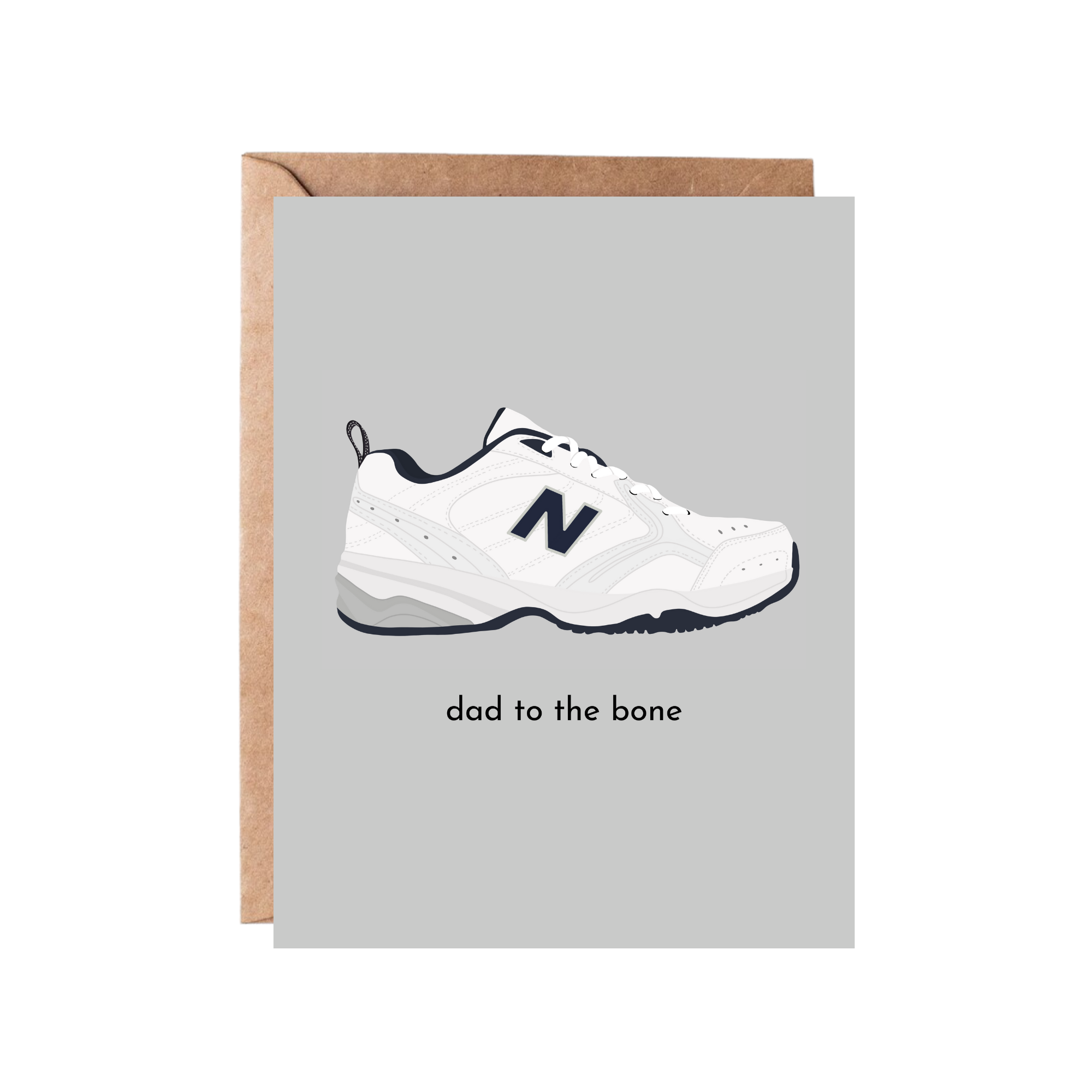 Dad to the Bone Greeting Card | Father's Day Card