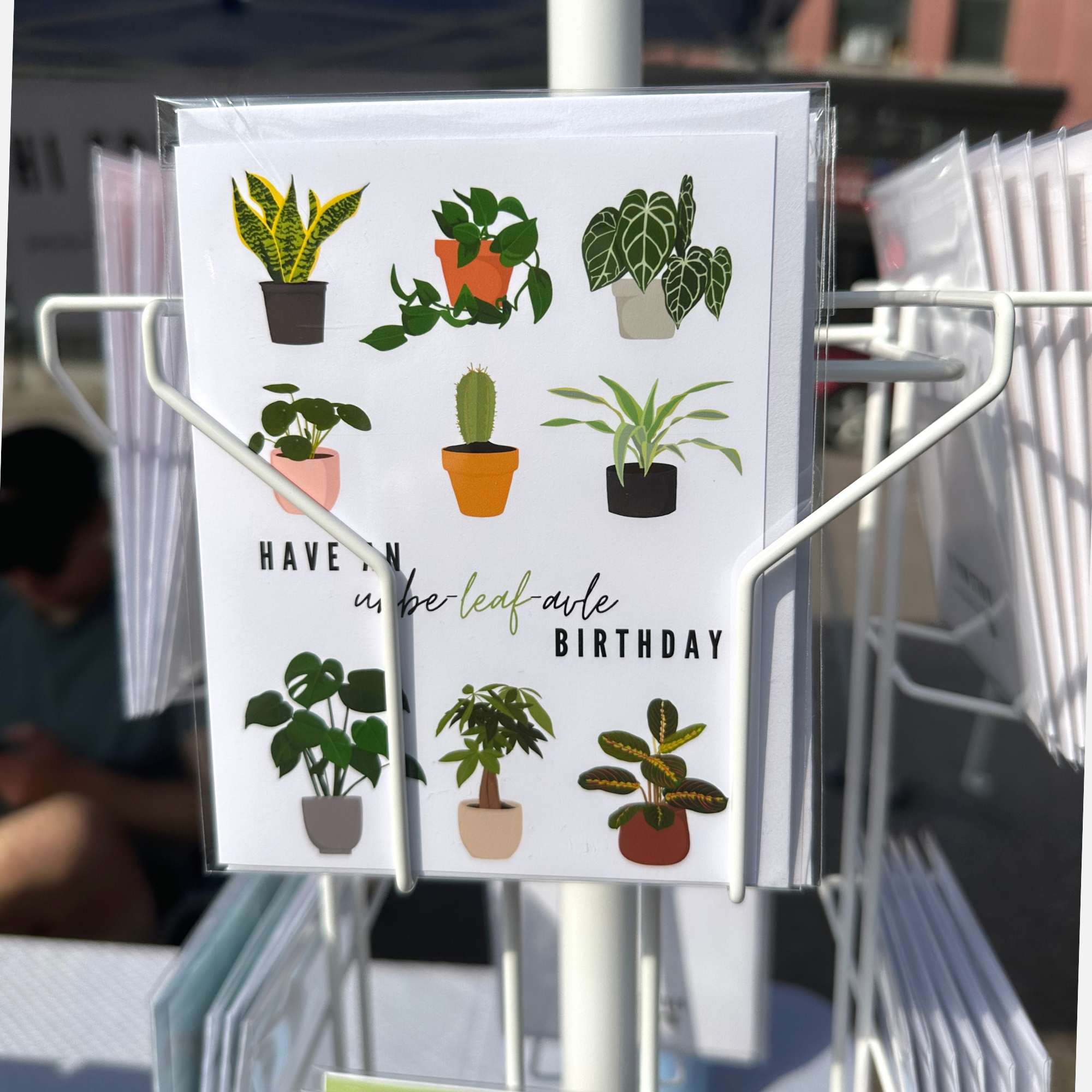 Have an Unbe-leaf-able Birthday Card