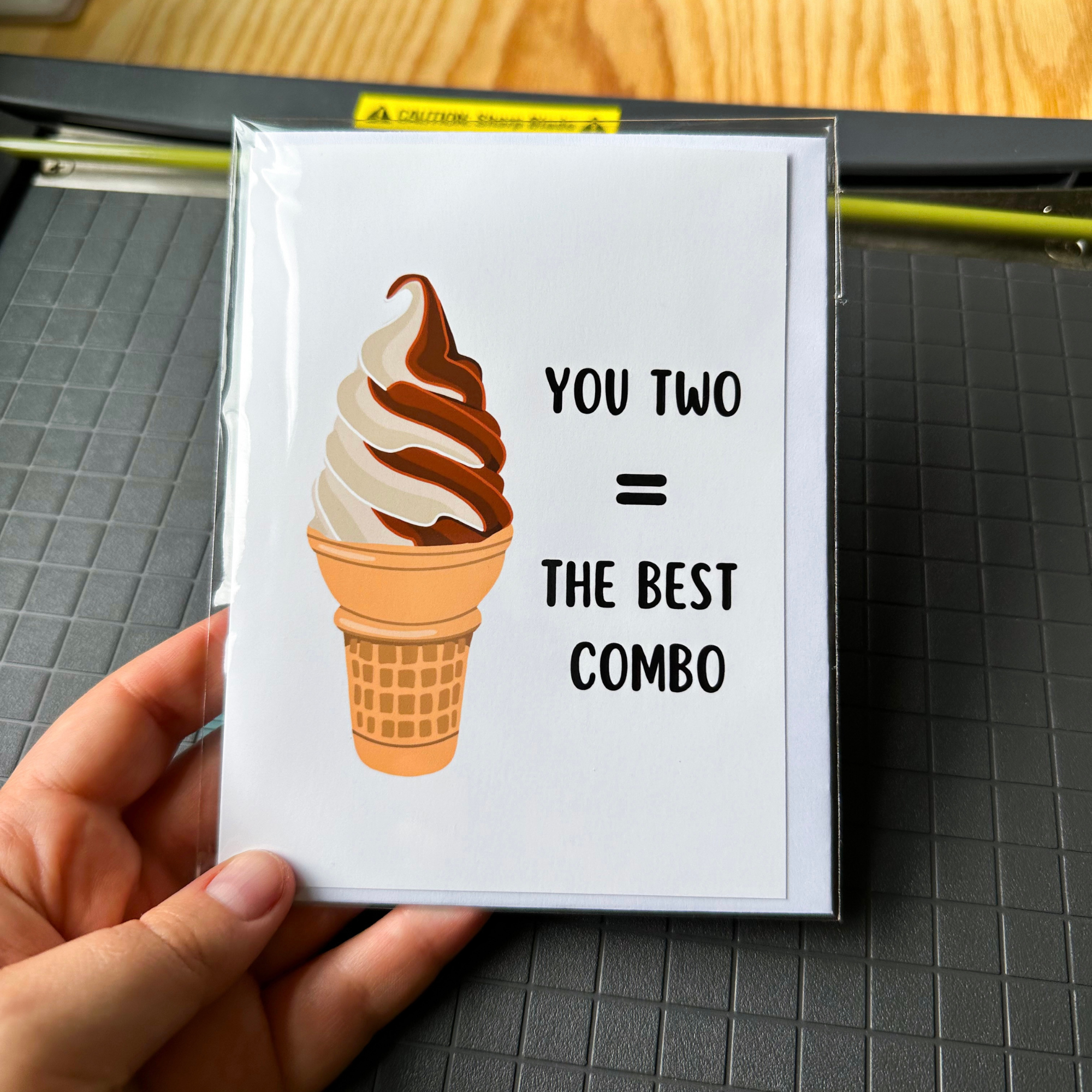 You Two Are the Best Combo | Wedding & Engagement Card