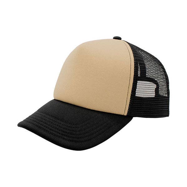 Mega Cap 6801C Summer Trucker Cap: WT-SKY-SKY