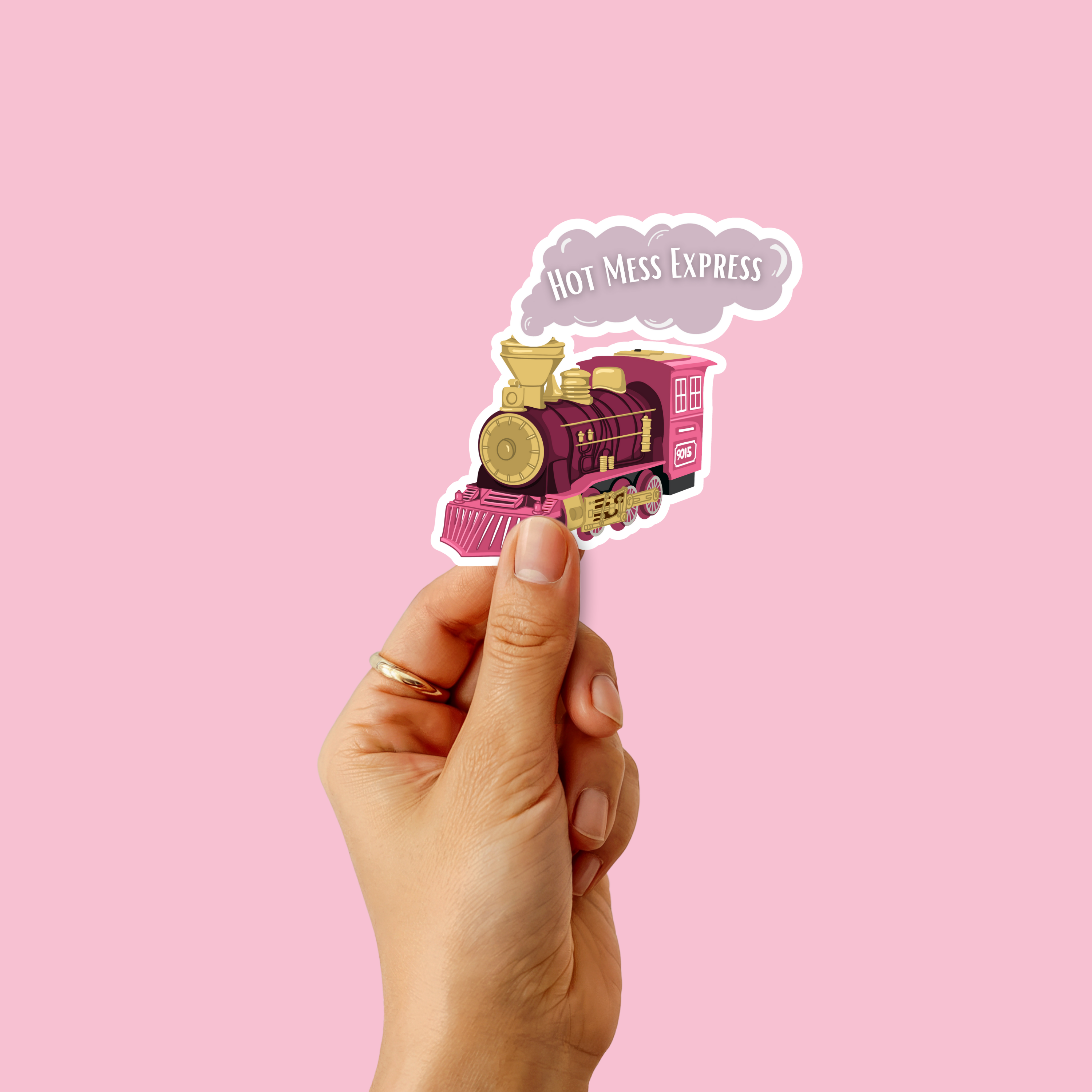 Hot Mess Express Sticker