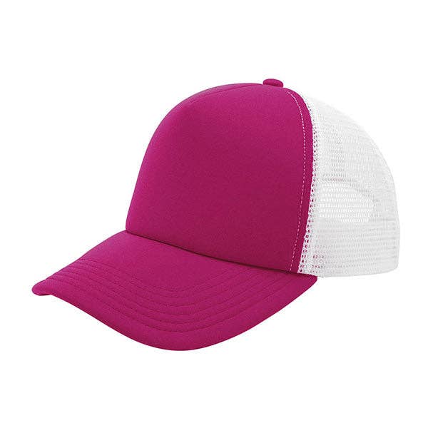 Mega Cap 6801C Summer Trucker Cap: WT-SKY-SKY